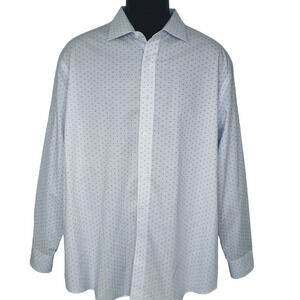 LAUREN Ralph Lauren Men's 17 1/2 XL Long Sleeve Supima Cotton Shirt